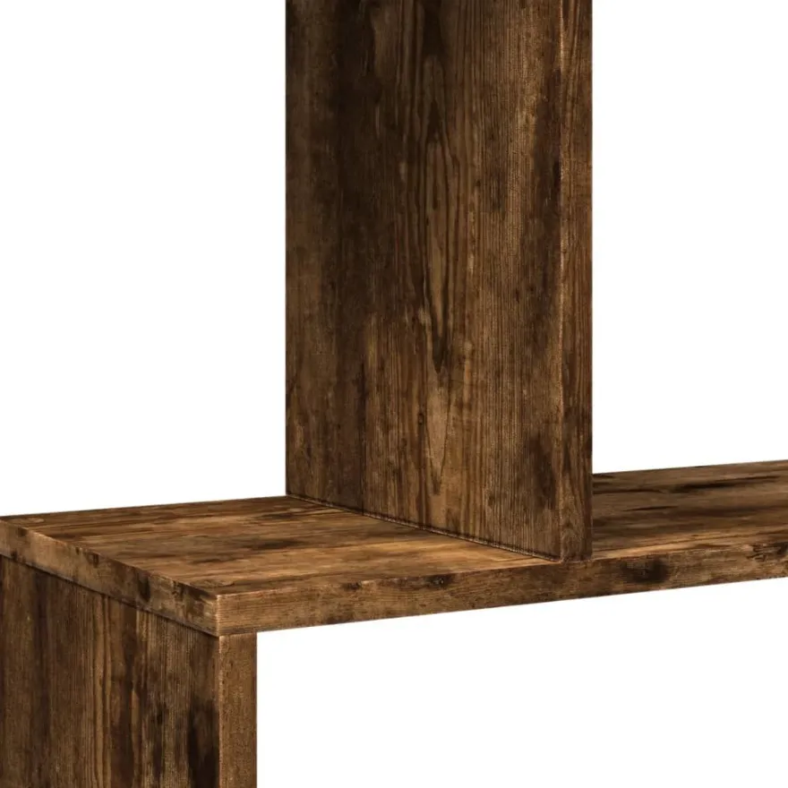 Tilanjakaja 5 tasoa savutammi 70x24x161 cm tekninen puu (58097)