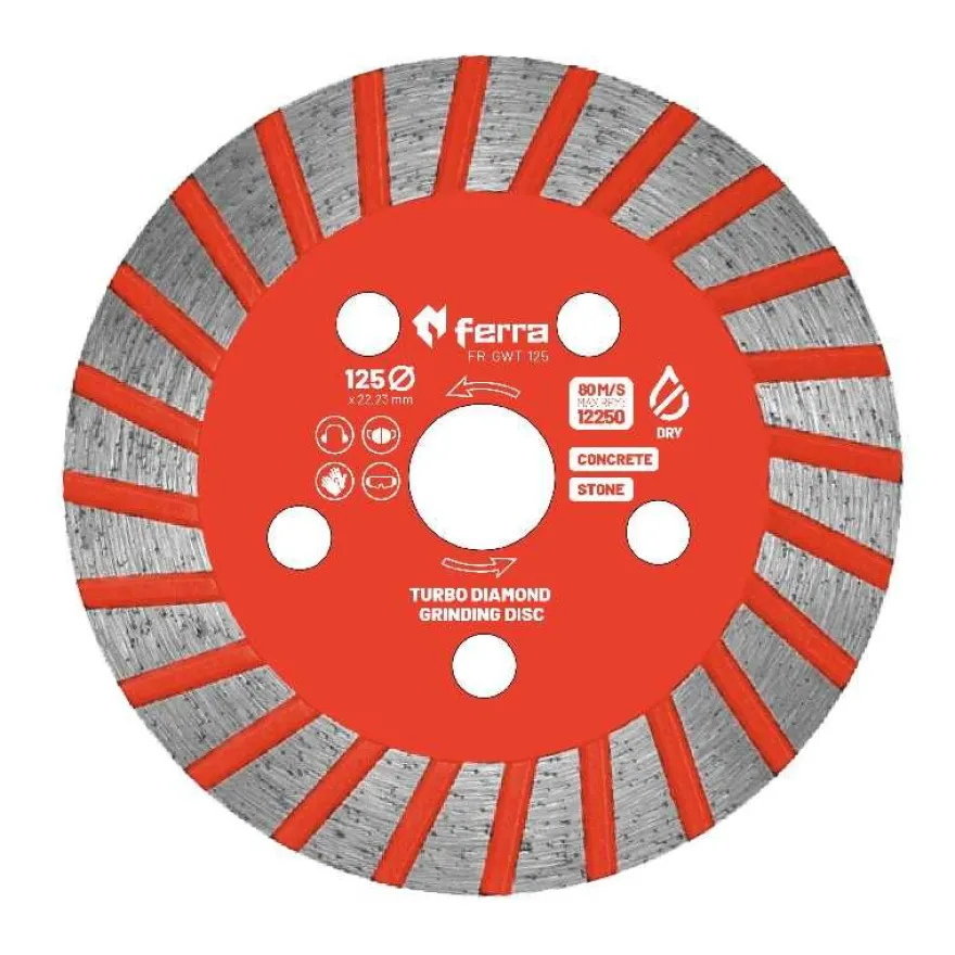 Timanttilaikka Ferra Turbo, 125mm