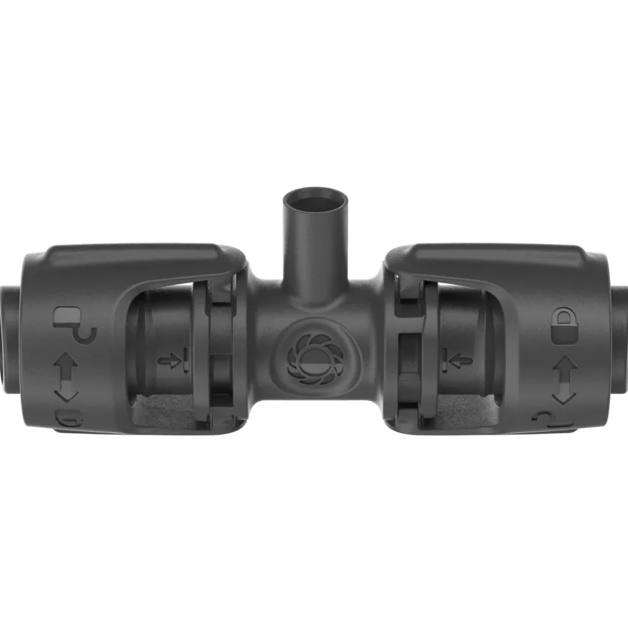 T-liitin Gardena Micro-Drip, Ø13mm kierteellä