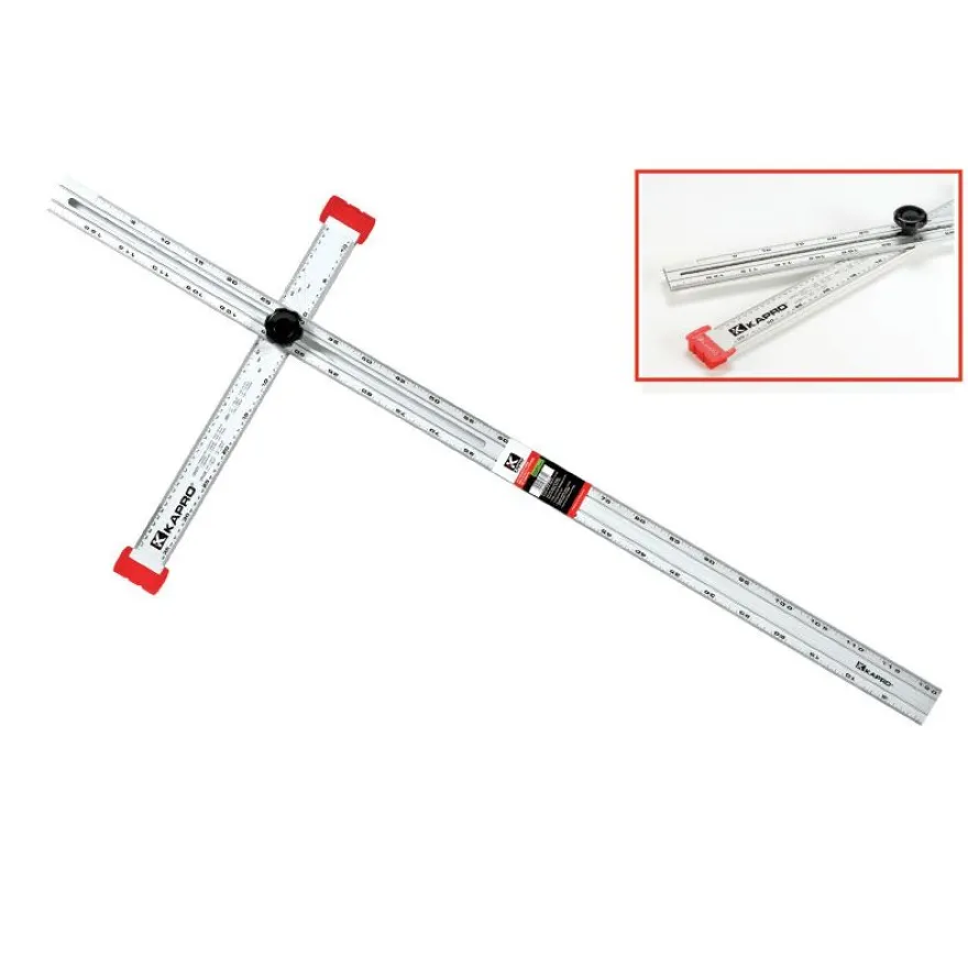 T-linjari Kapro 120 cm säädettävä