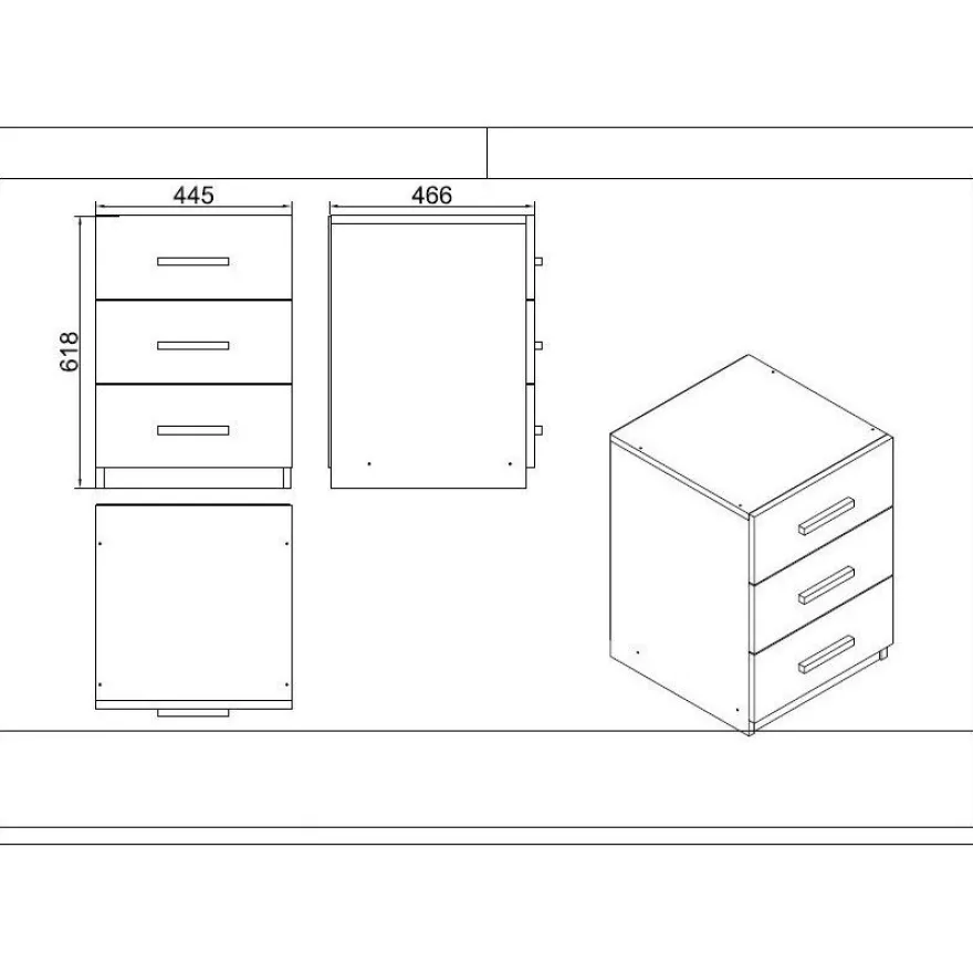 Toimistokalustesetti Linento Furniture Vo17-Ba, ruskea
