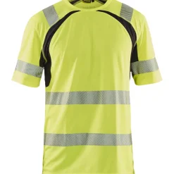 T-paita Blåkläder 3397 Highvis, huomiokeltainen/musta