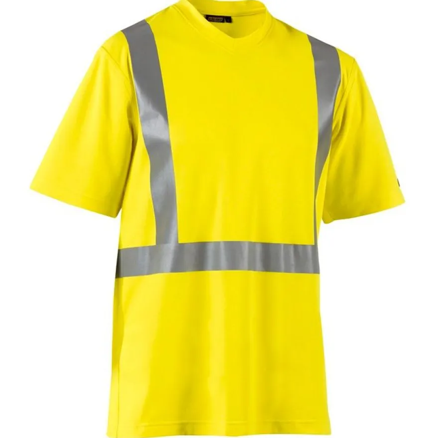 T-paita Blåkläder Highvis 3382, UV-suojattu, keltainen
