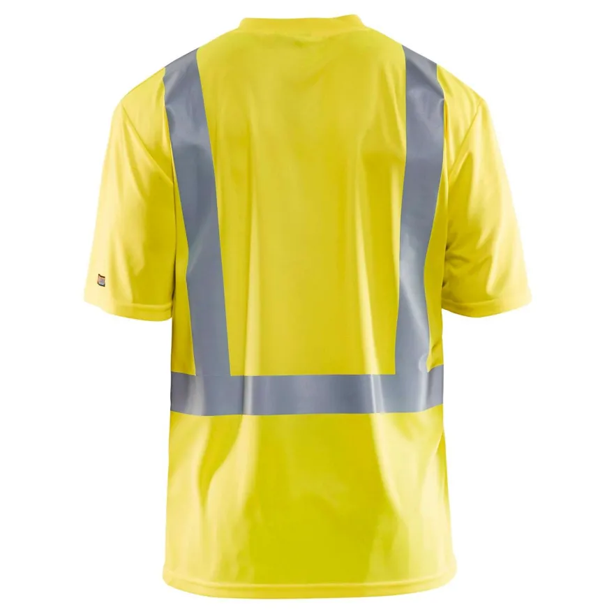 T-paita Blåkläder Highvis 3382, UV-suojattu, keltainen