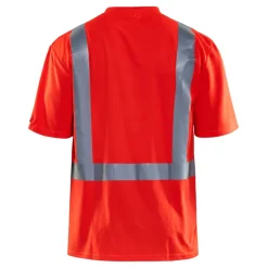 T-paita Blåkläder Highvis 3382, UV-suojattu, punainen