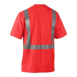 T-paita Blåkläder Highvis 3382, UV-suojattu, punainen