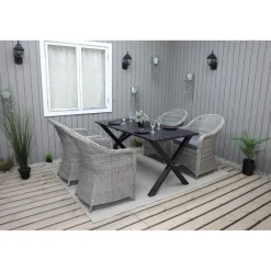 Tuoli Baltic Garden Daisy, 2kpl, polyrottinki