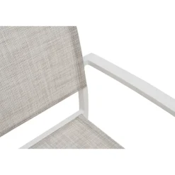 Tuoli Hånger, pinottava, beige/valkoinen