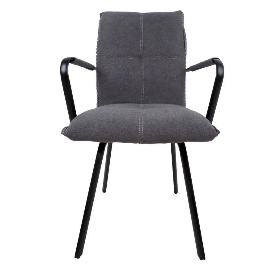 Tuoli Home4You Eddy 59x56x89cm, harmaa