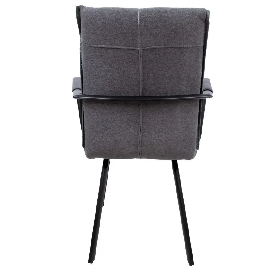 Tuoli Home4You Eddy 59x56x89cm, harmaa