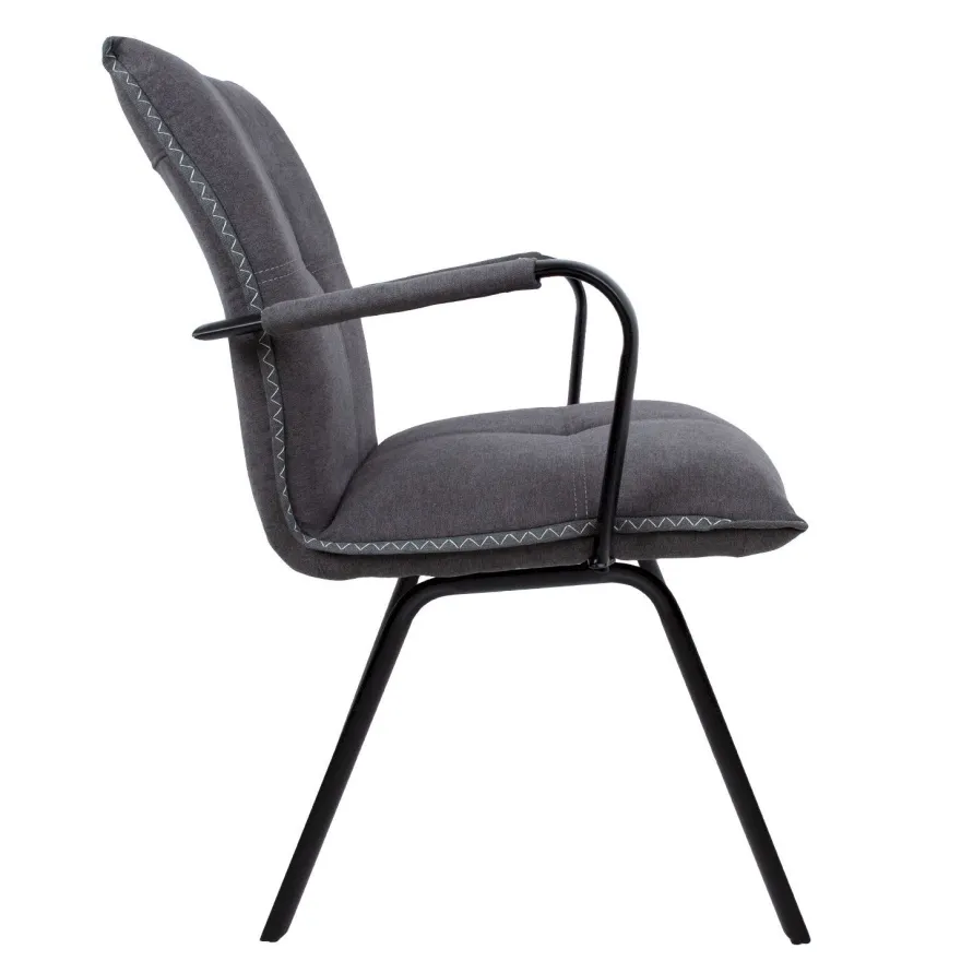 Tuoli Home4You Eddy 59x56x89cm, harmaa
