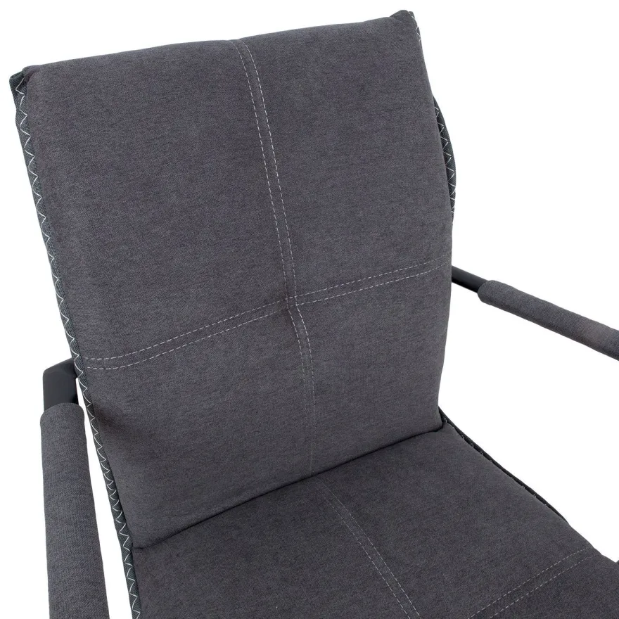 Tuoli Home4You Eddy 59x56x89cm, harmaa