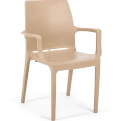 Tuoli Linento Garden Eve, 57x85x53cm, vaaleanruskea