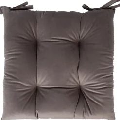 Tuolin pehmuste sametti Home4You NEW 40x40 cm, taupe, beige