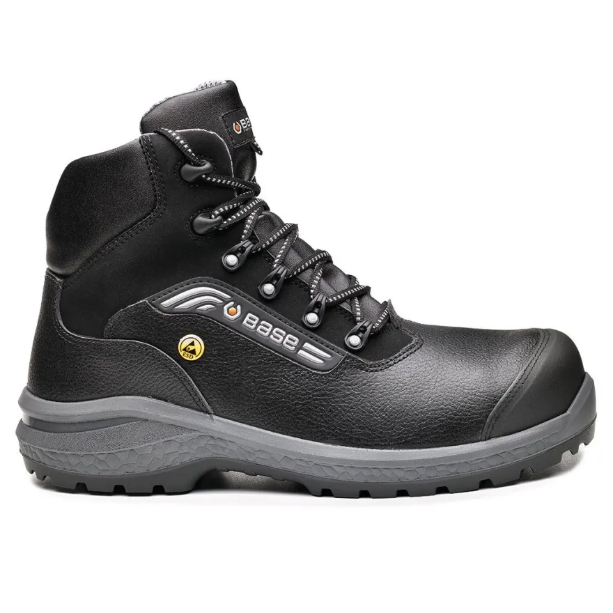 Turvakengät Base B0893 Be-Easy Top S3, musta