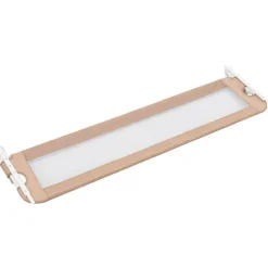 Turvalaita sänkyyn taupe 180x42 cm polyesteri