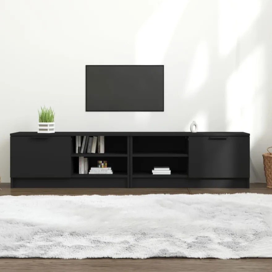 TV-kaluste, 80x35x36,5 cm, eri värejä ja pakkauskokoja (13726)