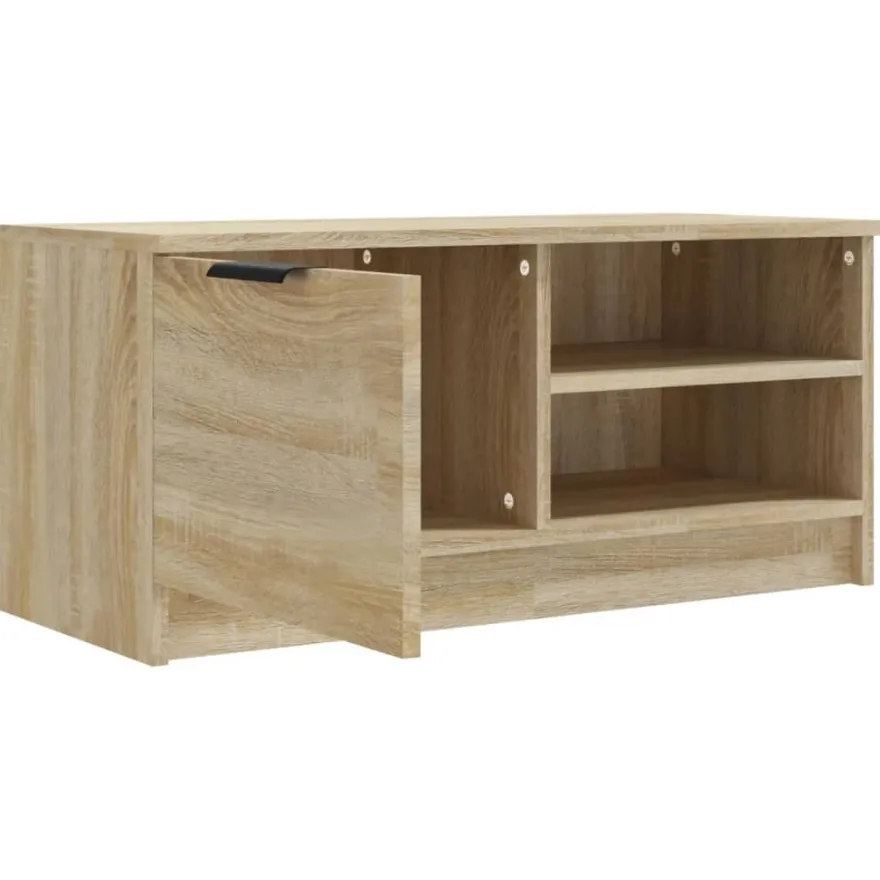 TV-kaluste, 80x35x36,5 cm, eri värejä ja pakkauskokoja (13726)