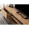 TV-taso Linento Furniture Belinda 180 mänty/musta