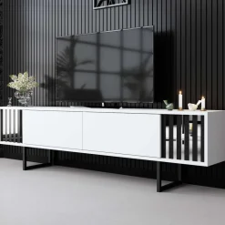 TV-taso Linento Furniture Chrome Line, 180cm