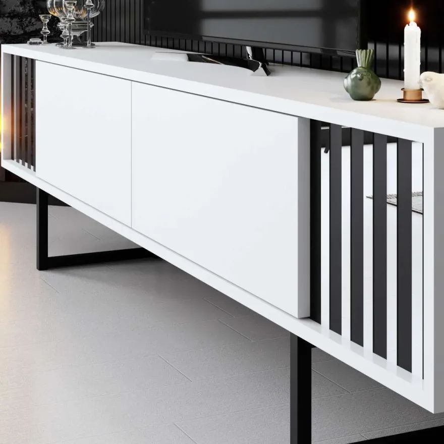 TV-taso Linento Furniture Chrome Line, 180cm