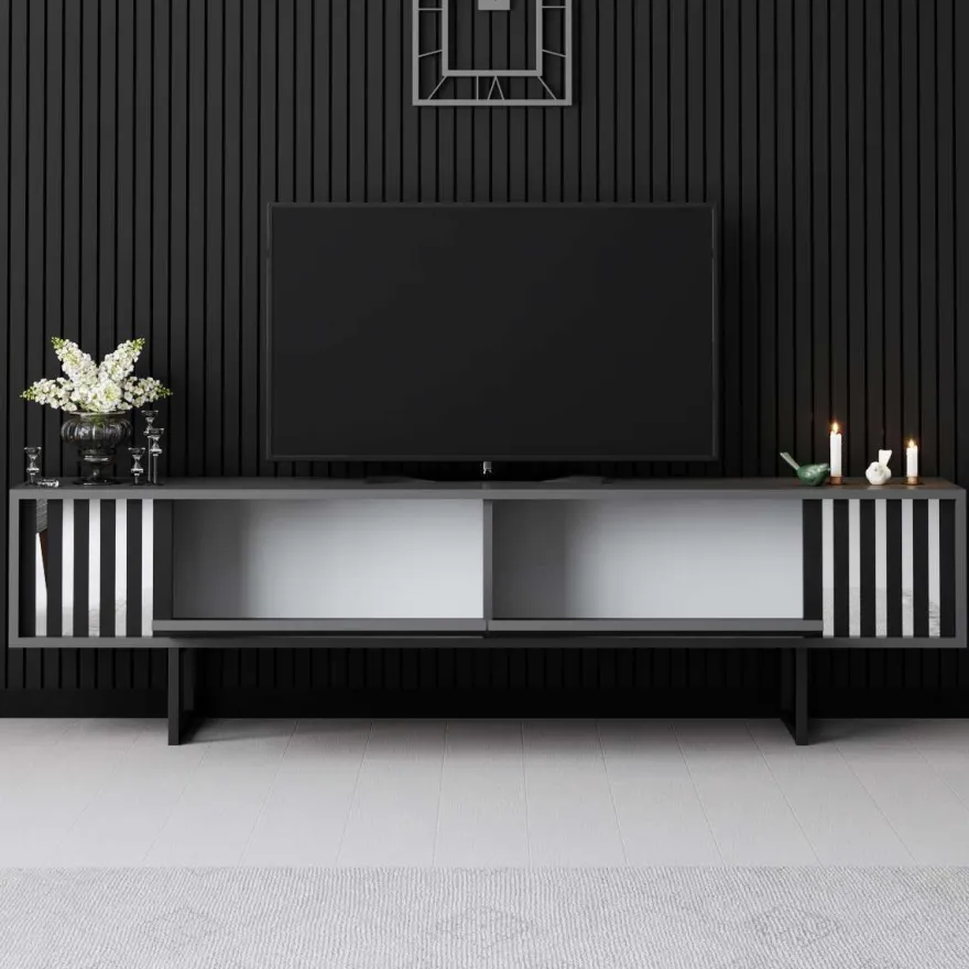 TV-taso Linento Furniture Chrome Line, 180cm
