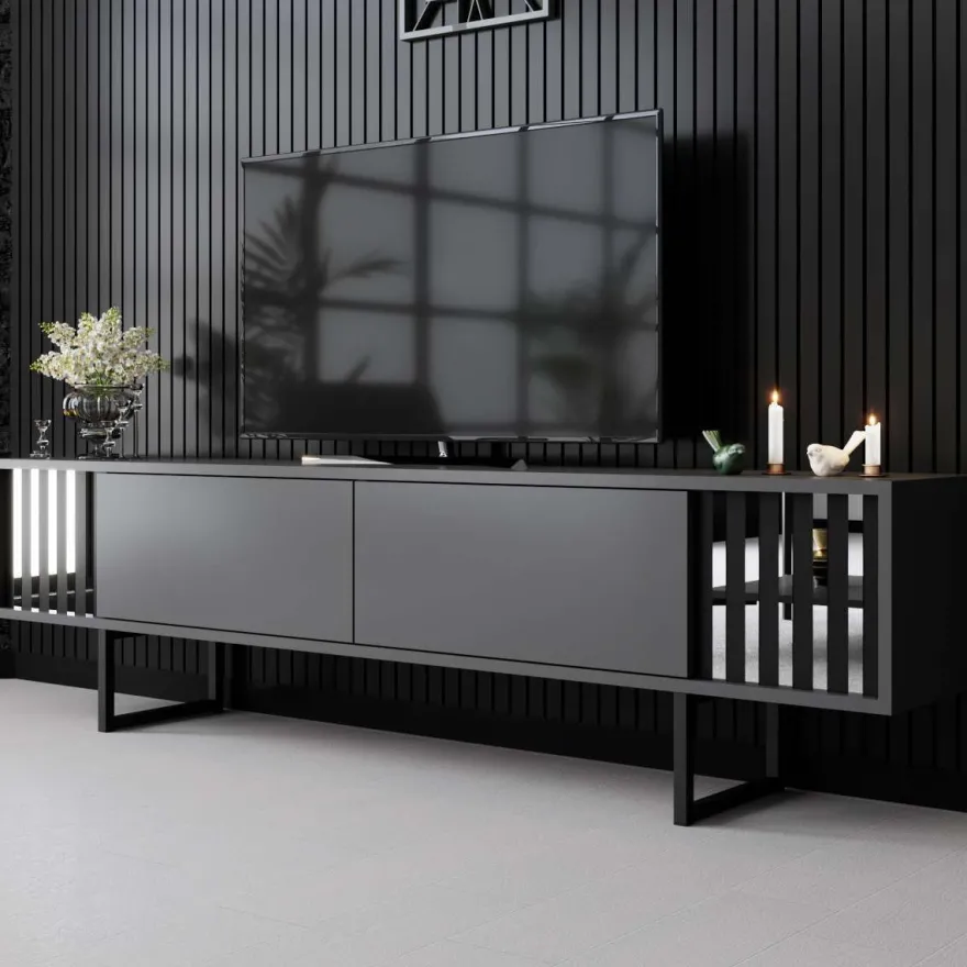TV-taso Linento Furniture Chrome Line, 180cm