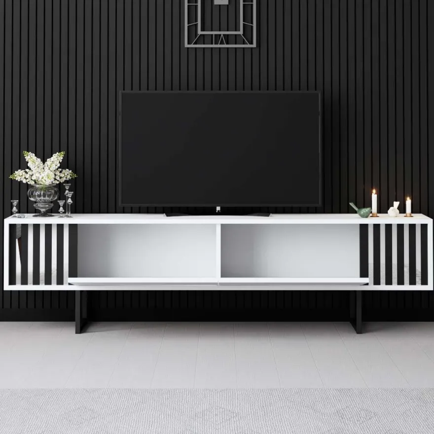 TV-taso Linento Furniture Chrome Line, 180cm