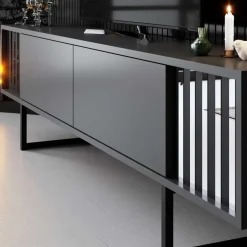TV-taso Linento Furniture Chrome Line, 180cm