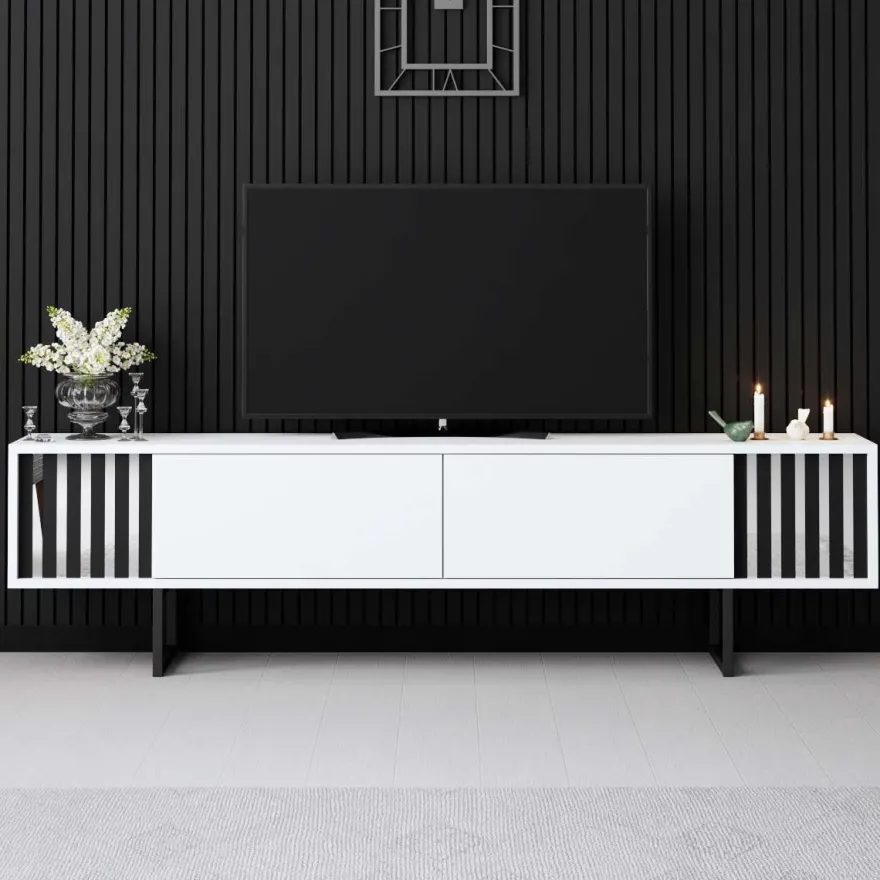 TV-taso Linento Furniture Chrome Line, 180cm