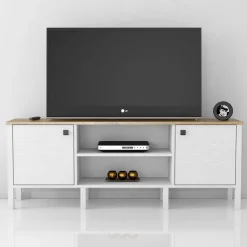 TV-taso Linento Furniture FRN-10058, valkoinen