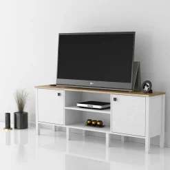 TV-taso Linento Furniture FRN-10058, valkoinen