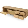 TV-taso Linento Furniture Hapsiyas 180, ruskea