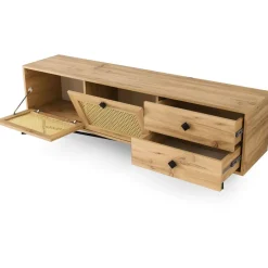 TV-taso Linento Furniture Hapsiyas 180, ruskea