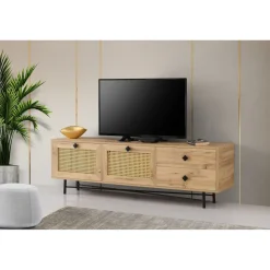 TV-taso Linento Furniture Hapsiyas 180, ruskea