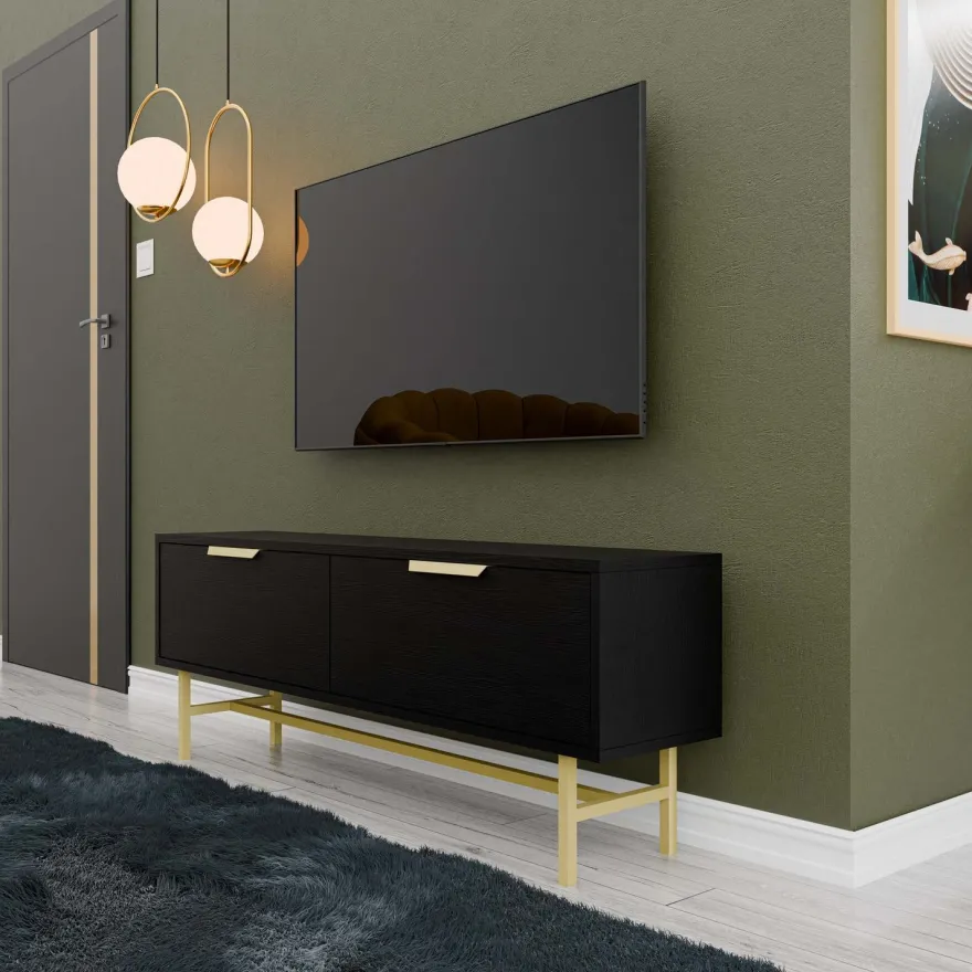 TV-taso Linento Furniture Nero, eri värejä