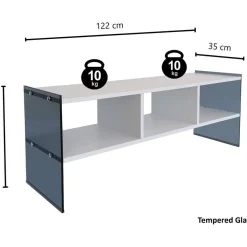 TV-taso Linento Furniture TV40 eri värejä