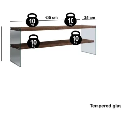TV-taso Linento Furniture TV1003 pähkinä