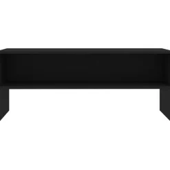 Tv-taso musta 100x40x40 cm lastulevy