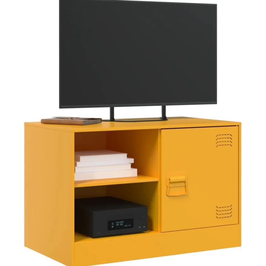 TV-taso teräs, 67x39x44 cm, eri värejä ja pakkauskokoja (33198)