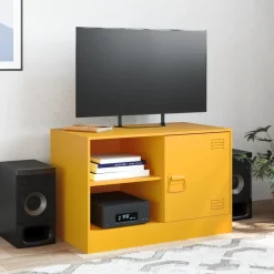 TV-taso teräs, 67x39x44 cm, eri värejä ja pakkauskokoja (33198)