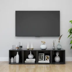 TV-tasot 37x35x37 cm tekninen puu, eri värejä ja pakkauskokoja (08935)