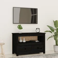 TV-taso täysi mänty, 79x35x52 cm, eri värejä (17544)