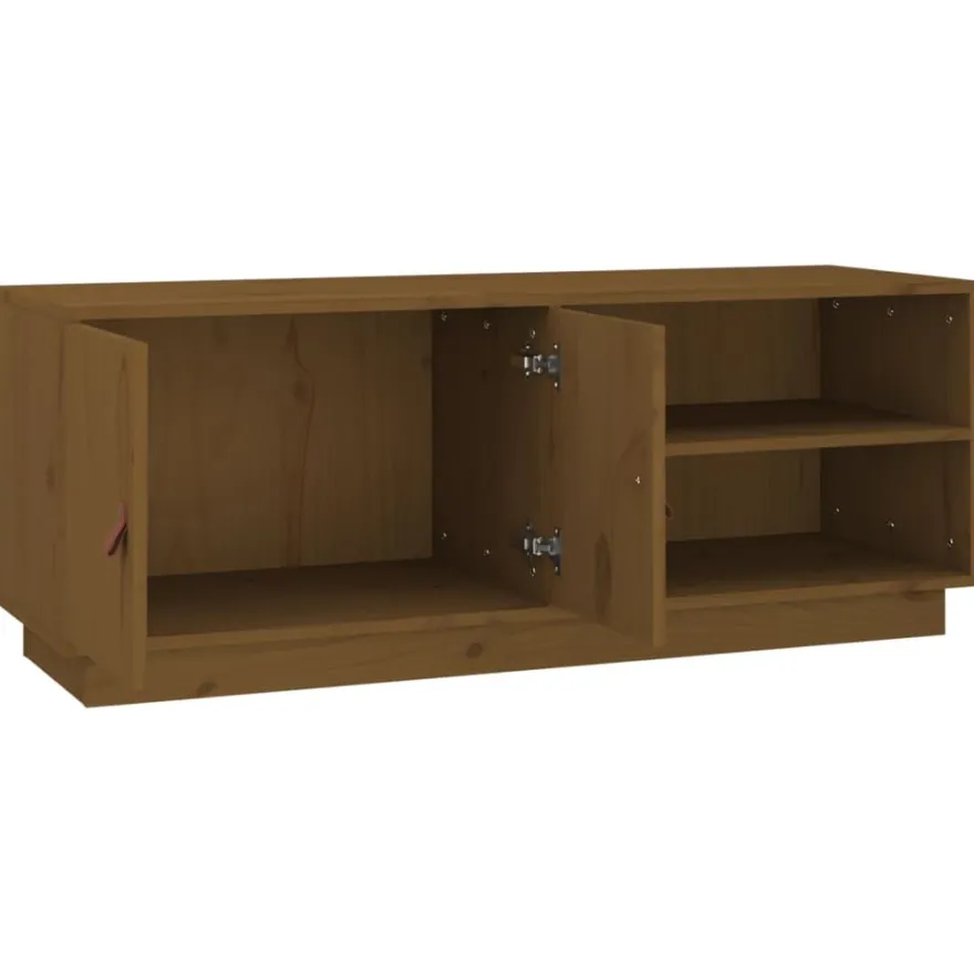 TV-taso täysi mänty 105x34x40 cm, eri värejä (17152)