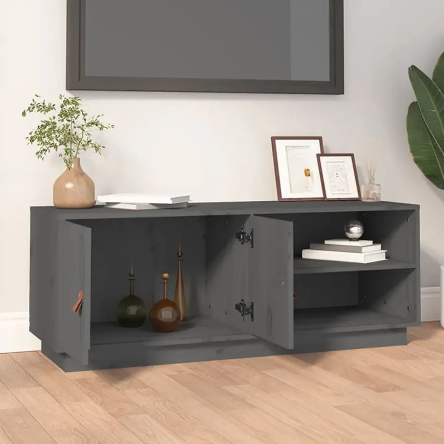 TV-taso täysi mänty 105x34x40 cm, eri värejä (17152)