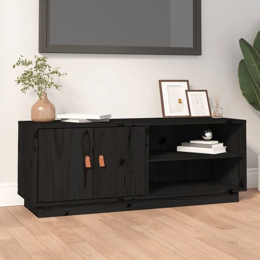 TV-taso täysi mänty 105x34x40 cm, eri värejä (17152)