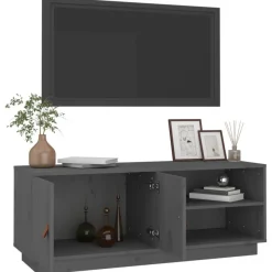 TV-taso täysi mänty 105x34x40 cm, eri värejä (17152)