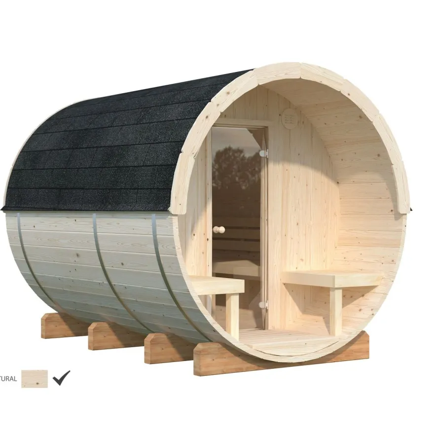 Tynnyrisauna Palmako Anita 1,6+0,7 m²