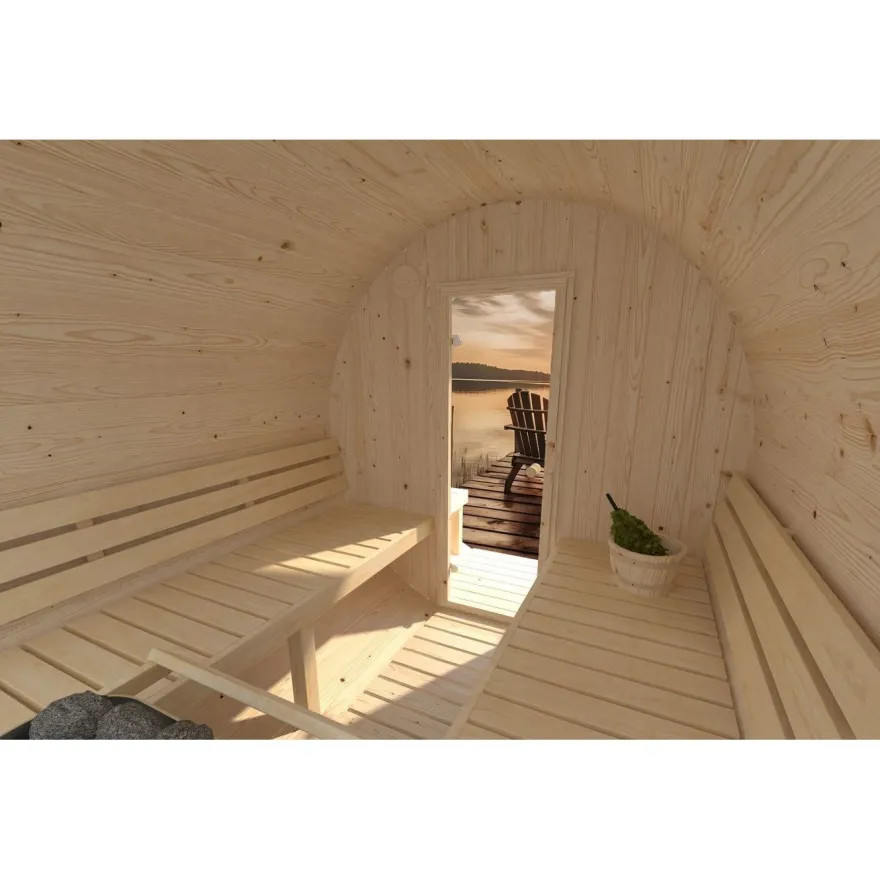Tynnyrisauna Palmako Anita 1,6+0,7 m²