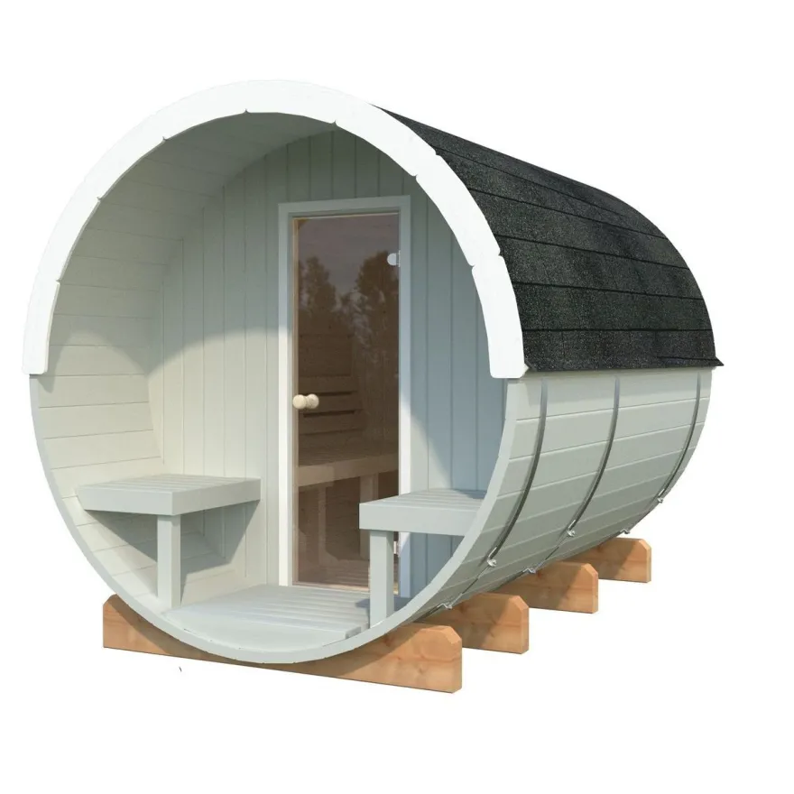 Tynnyrisauna Palmako Anita 1,6+0,7 m²